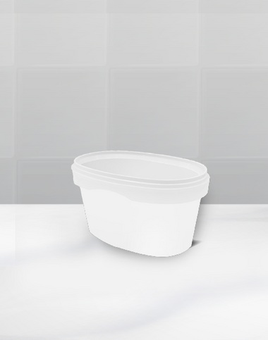 125 ml Icecream OVAL container